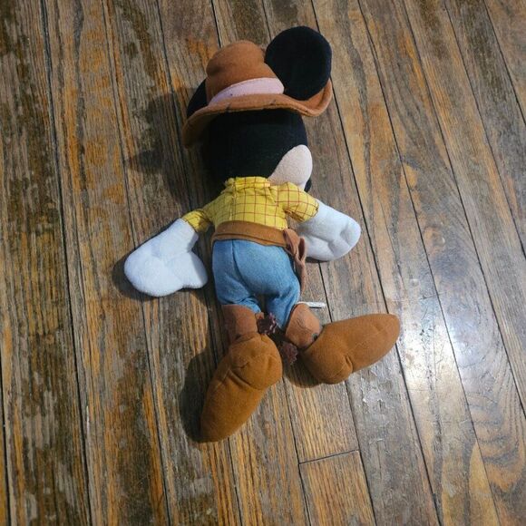 DISNEY PARKS Mickey x Woody Toy Story Plush 11" - Picture 5 of 6
